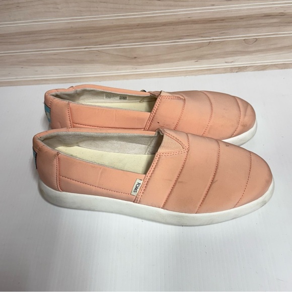 Toms Women's Coral Slip-On Sneakers - Picture 5 of 5